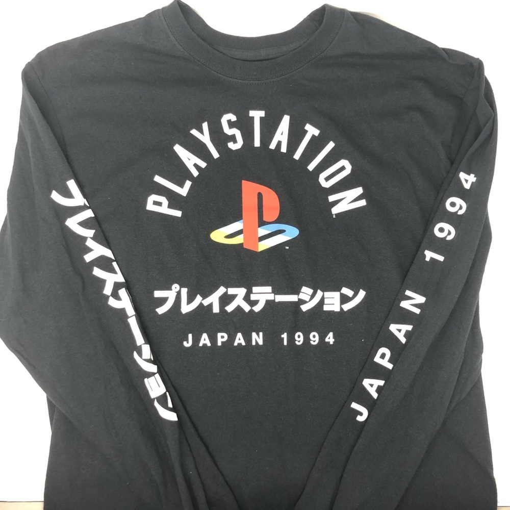 PLAYSTATION Japan 1994 Long Sleeve T Shirt Mens L